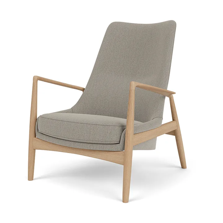The Seal loungestol høy rygg - Dakar 0842-eik - Audo Copenhagen