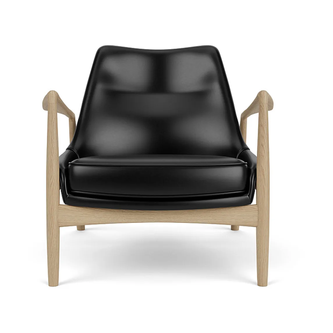 The Seal loungestol høy rygg, Dakar 0842-valnøtt Audo Copenhagen