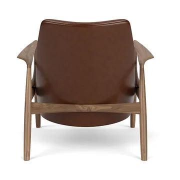 The Seal loungestol lav rygg - Dakar 0329-valnøtt - Audo Copenhagen