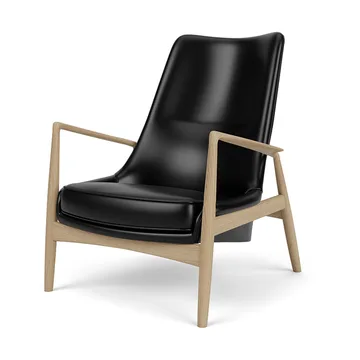 The Seal loungestol lav rygg - Dakar 0842-eik - Audo Copenhagen