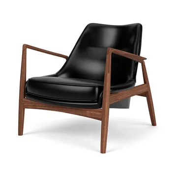 The Seal loungestol lav rygg - Dakar 0842-valnøtt - Audo Copenhagen