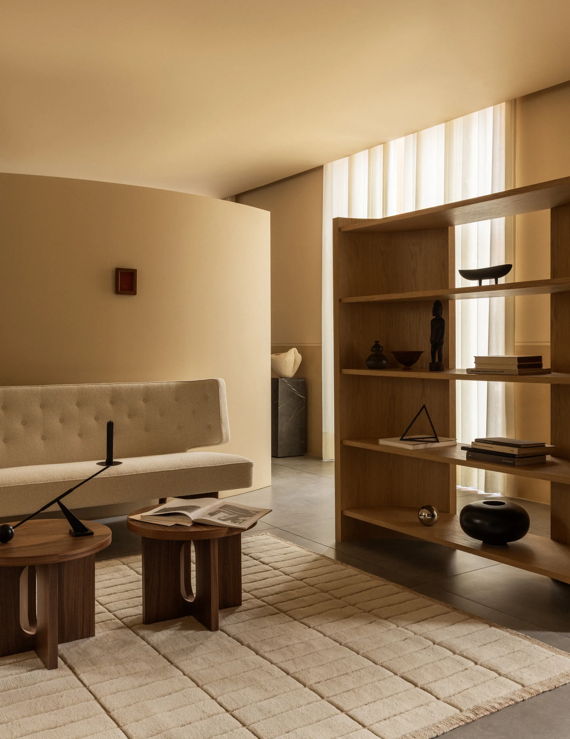 Tile teppe, Ivory, 200x300 cm Audo Copenhagen