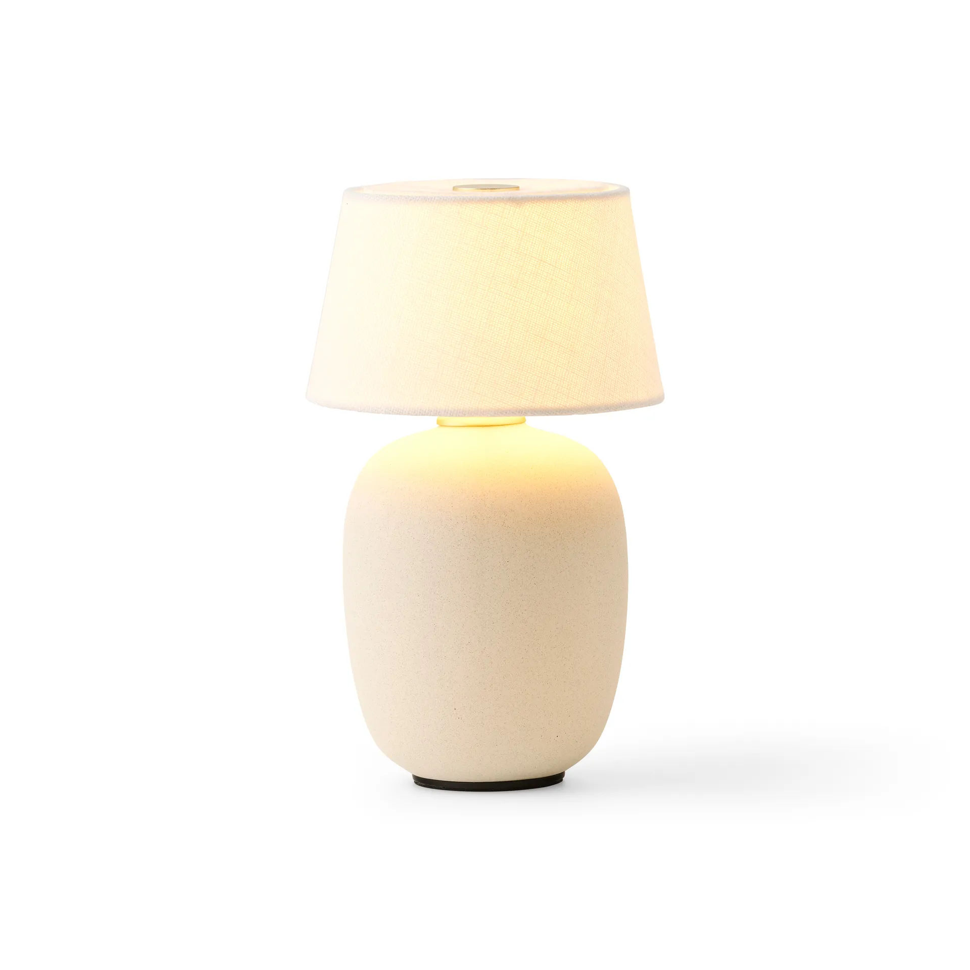 Torso bordlampe portable, Sand Audo Copenhagen