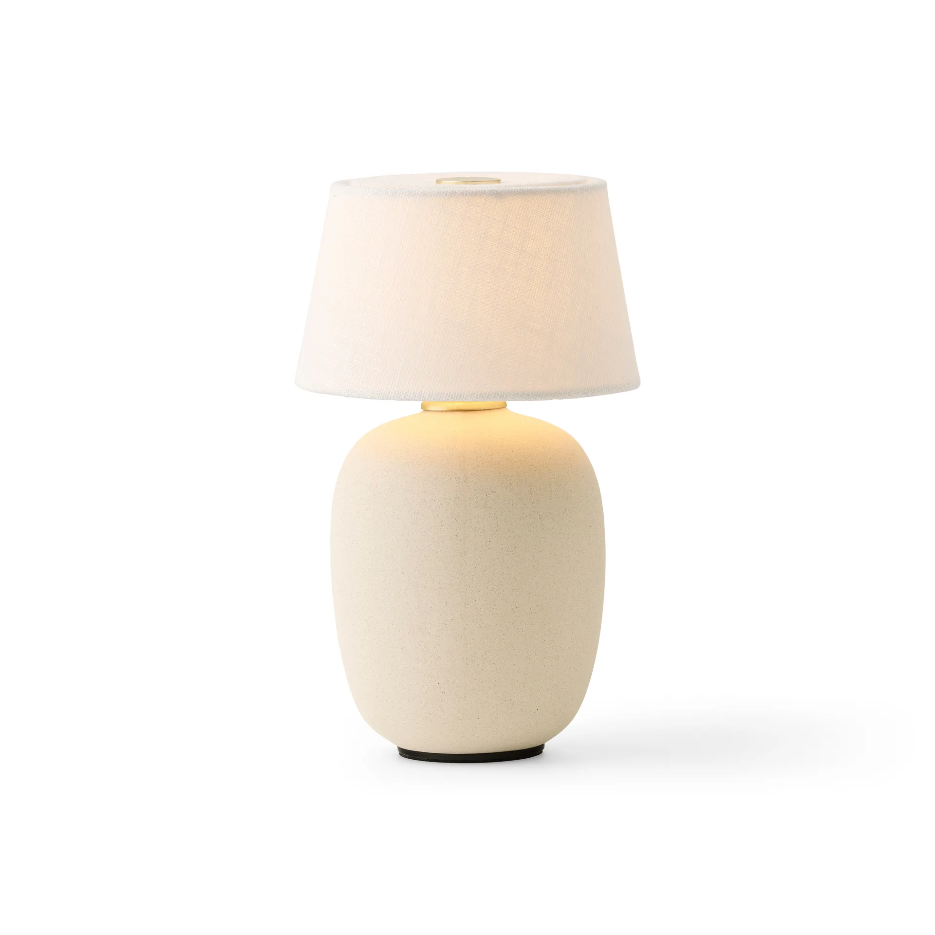 Torso bordlampe portable, Sand Audo Copenhagen