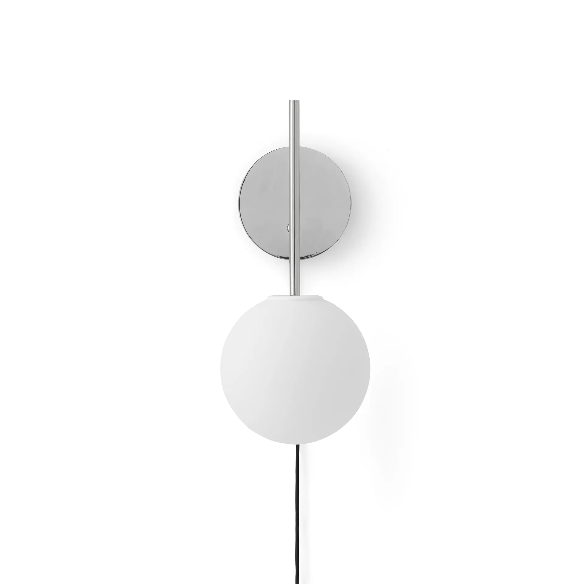 TR Bulb Suspended vegglampe, Polished steel Audo Copenhagen