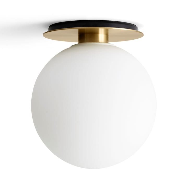 TR tak/vegglampe messing - Matt opalglass - Audo Copenhagen