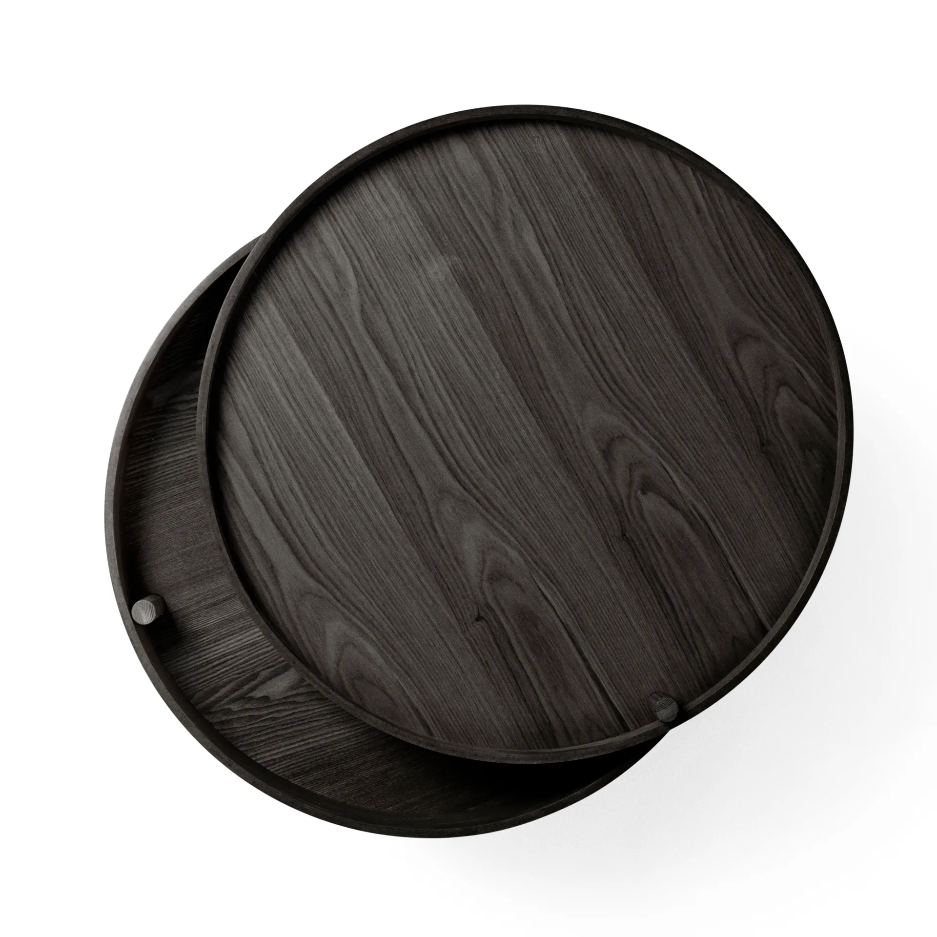 Turning table, svartbeiset ask-messing Audo Copenhagen