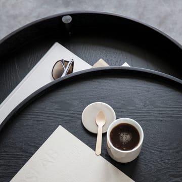 Turning table - svartbeiset ask-messing - Audo Copenhagen