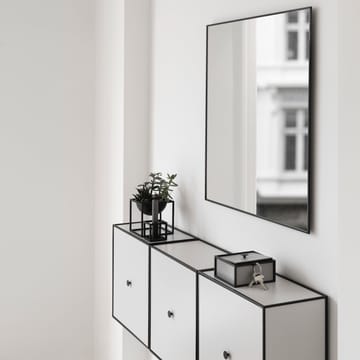 View speil 70x70 cm - svart - Audo Copenhagen