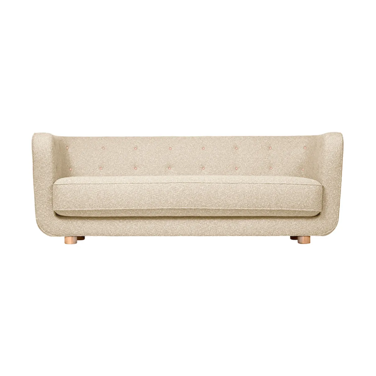 Vilhelm 3-seters sofa, Zero 0001-eik Audo Copenhagen