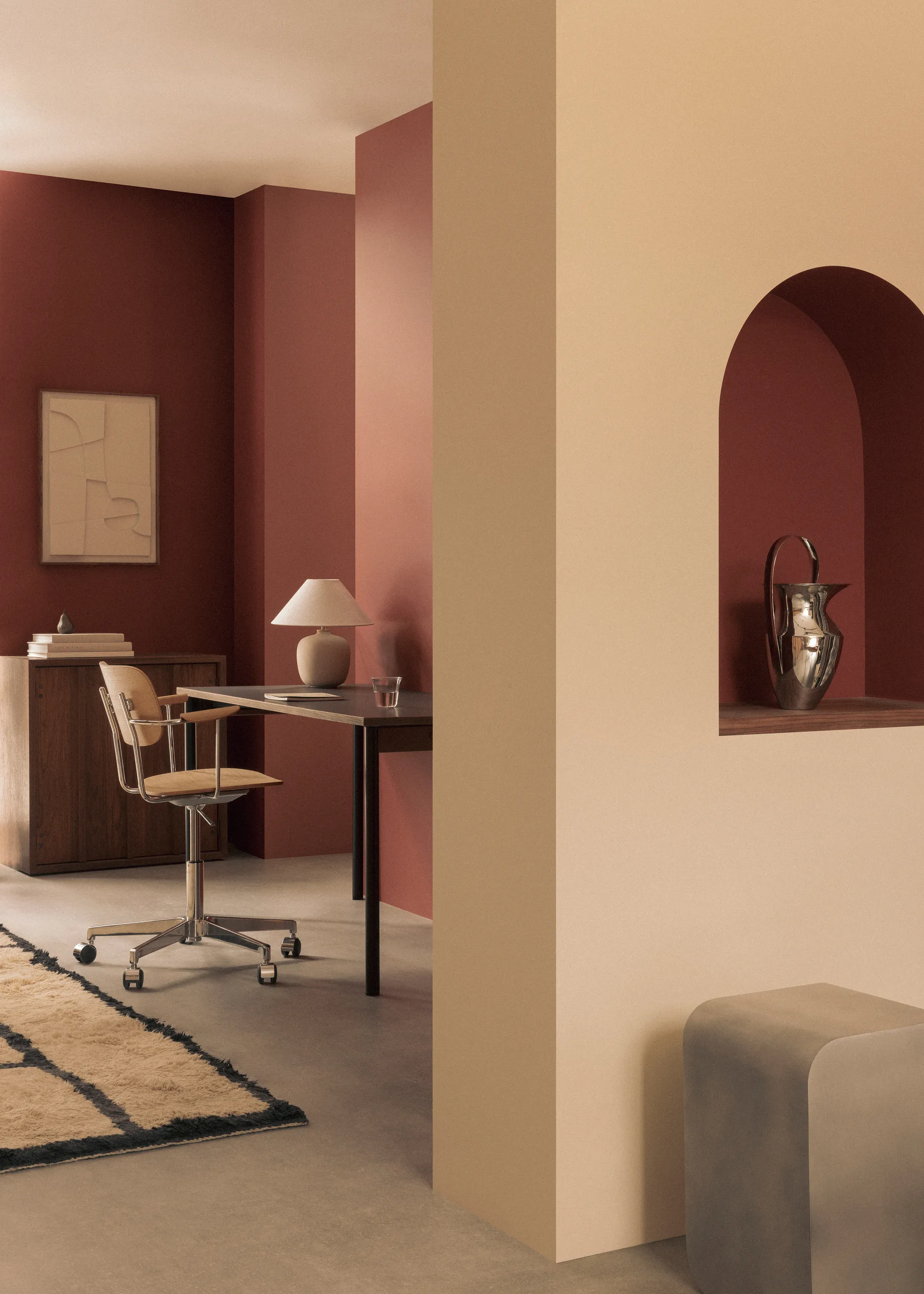 Volume sidebord, Aluminium Audo Copenhagen