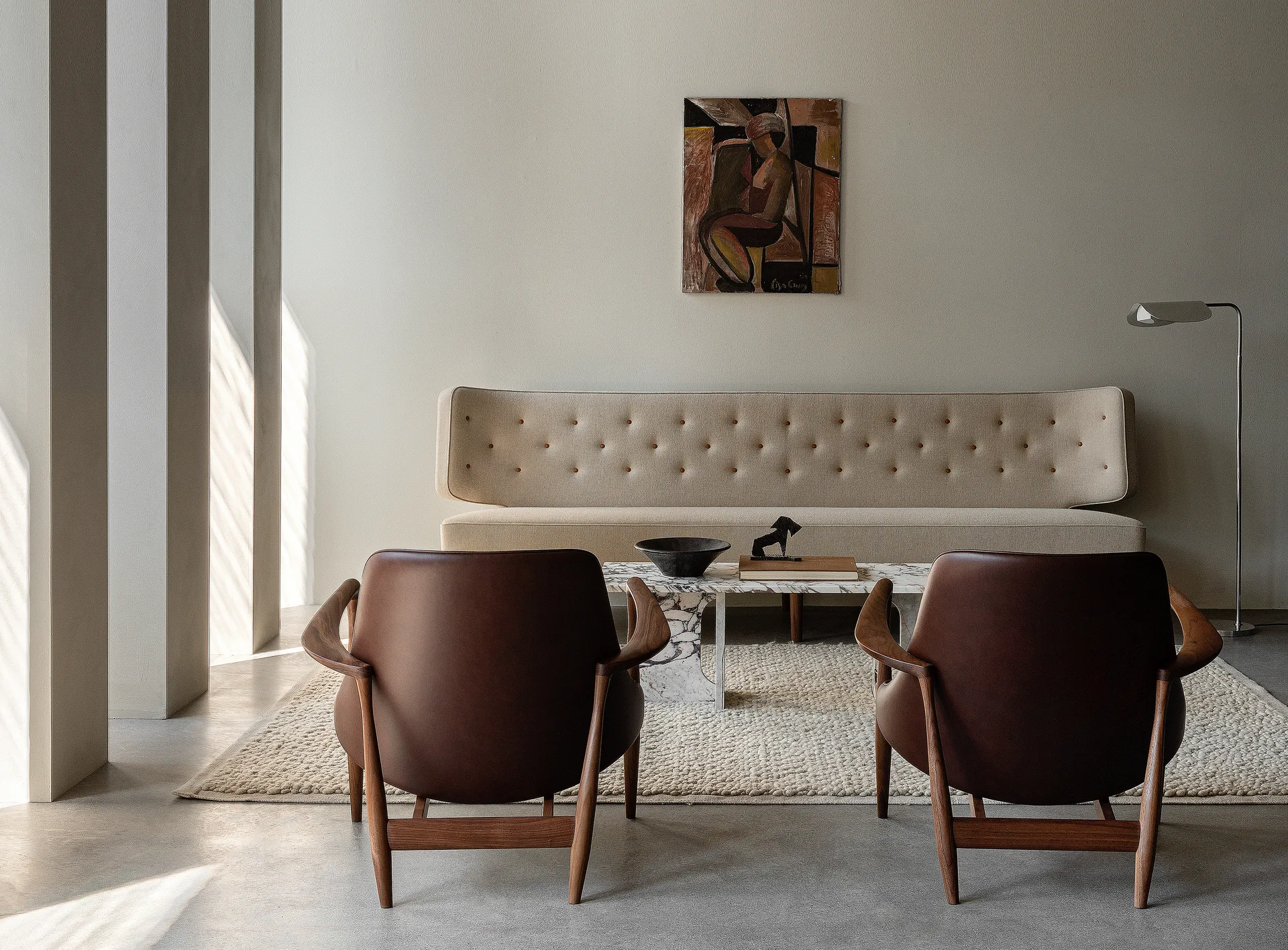 Wing gulvampe, Aluminium, 84 cm Audo Copenhagen