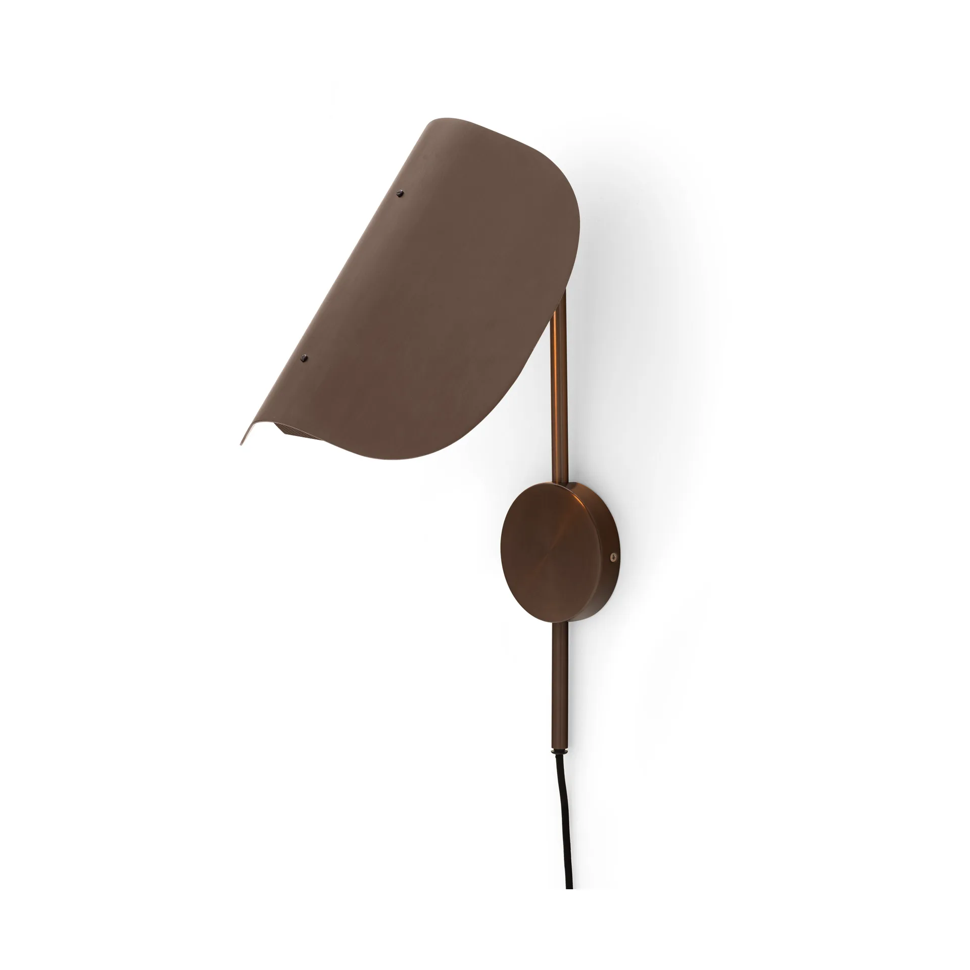 Wing vegglampe, Bronzert aluminium, 47 cm Audo Copenhagen