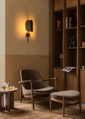 Wing vegglampe - Bronzert aluminium, 47 cm - Audo Copenhagen