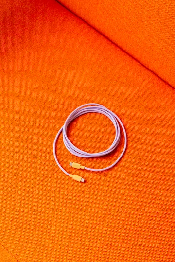 AVOLT x Bauhaus-Archiv Kabel 1 USB C til USB C - Lavender Glow - Avolt