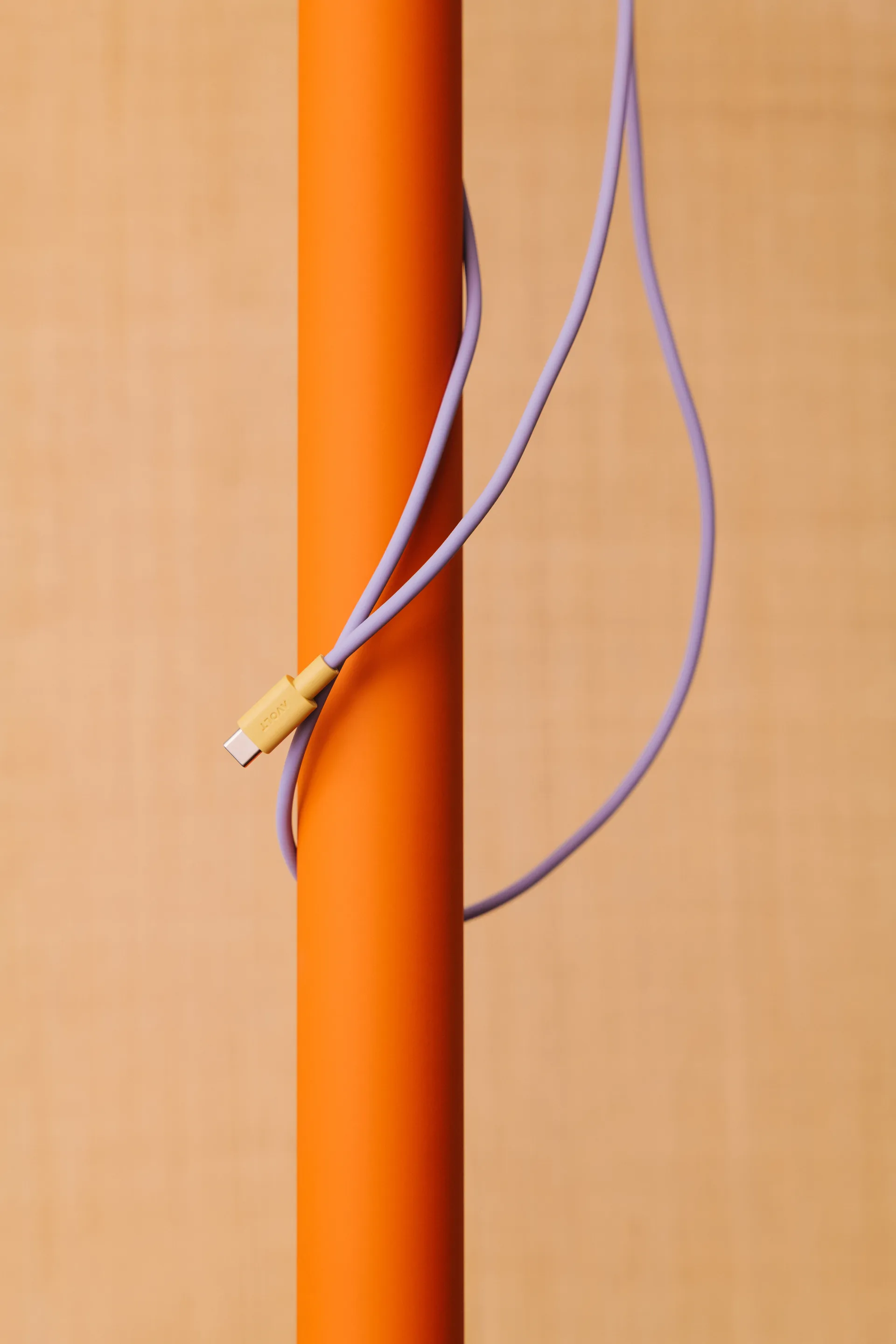 AVOLT x Bauhaus-Archiv Kabel 1 USB C til USB C, Lavender Glow Avolt