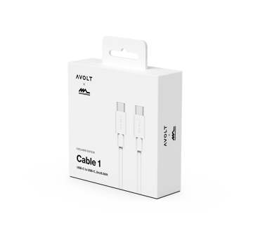 Cable 1 USB-C til USB-C ladekabel 2 m - White Martinelli Luce Edition - Avolt