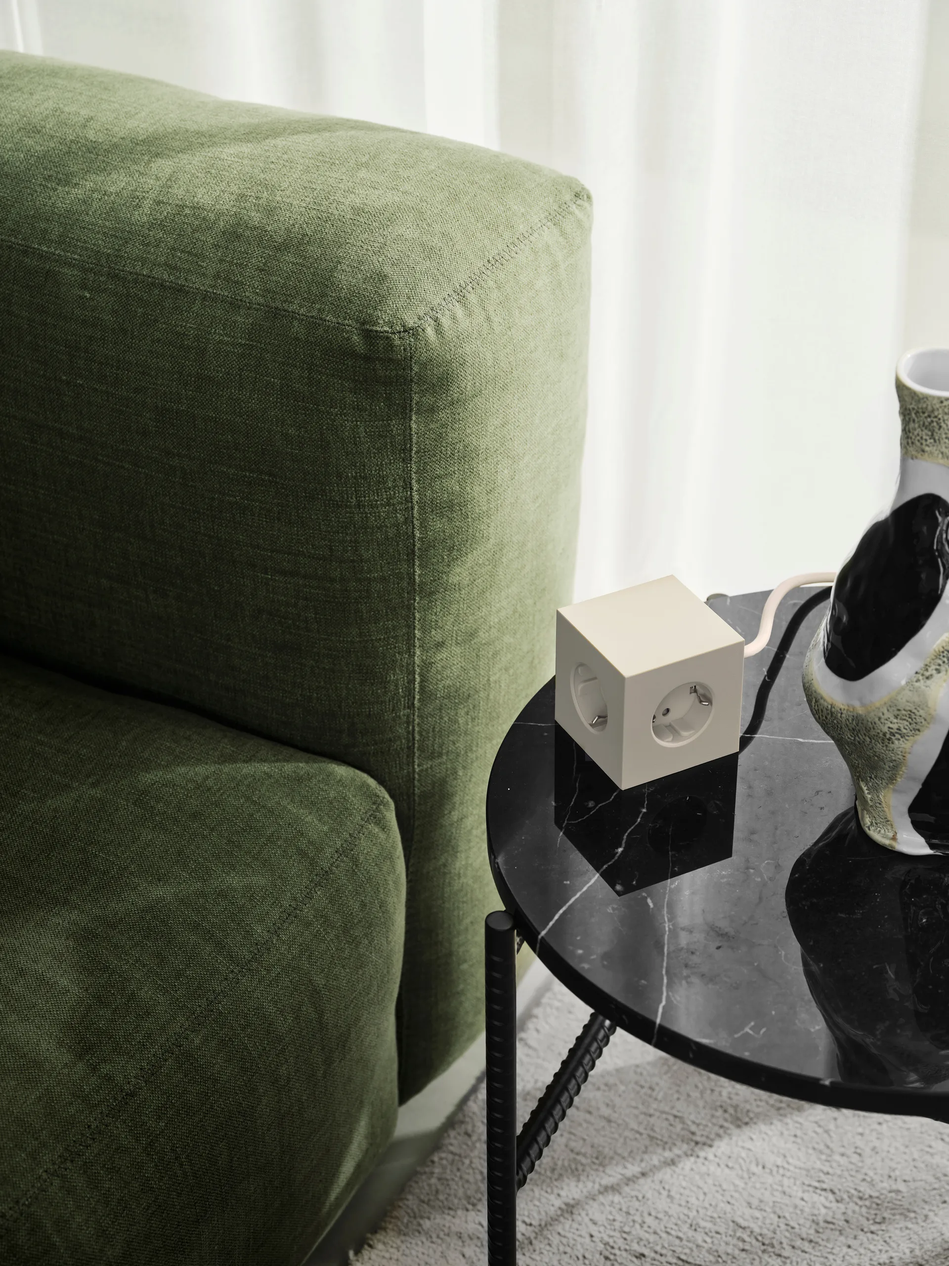 Square 1 grenuttak USB-C 30W 3 m, Nomad Sand Avolt