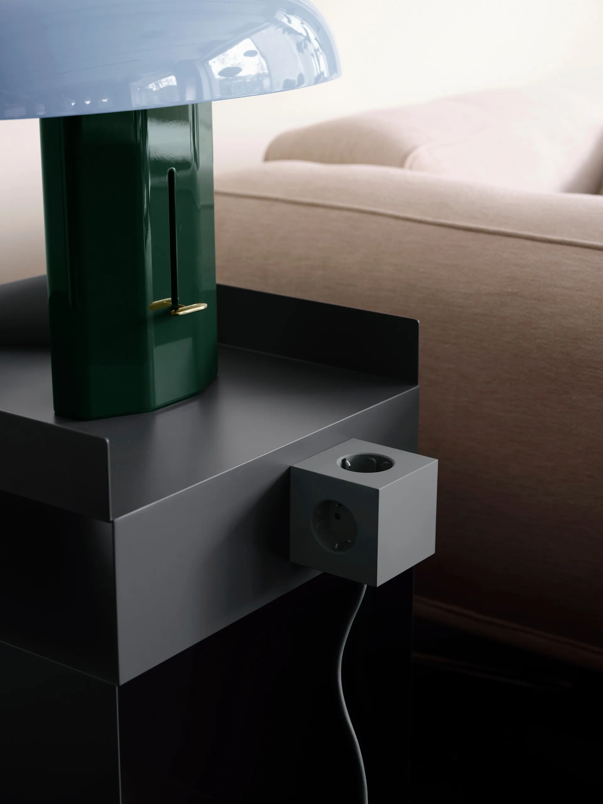 Square 1 grenuttak USB-C 30W 3 m, Oak Green Avolt