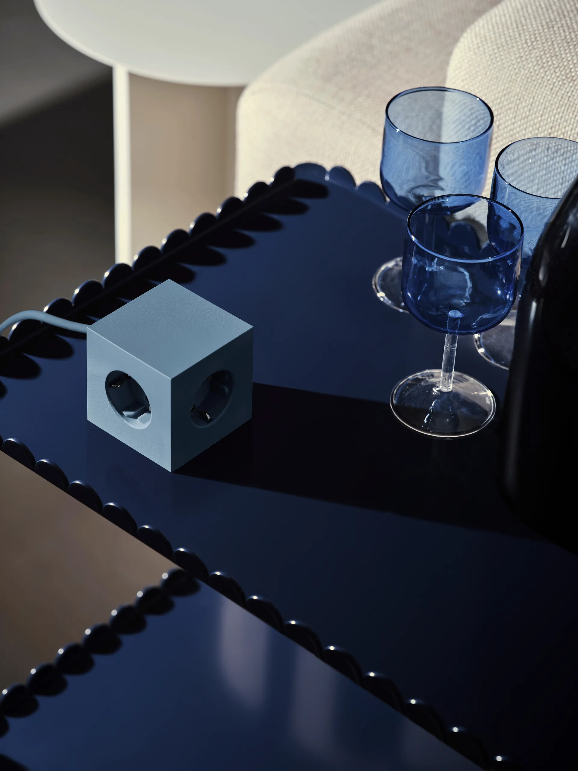 Square 1 grenuttak USB-C 30W 3 m, Shark Blue Avolt