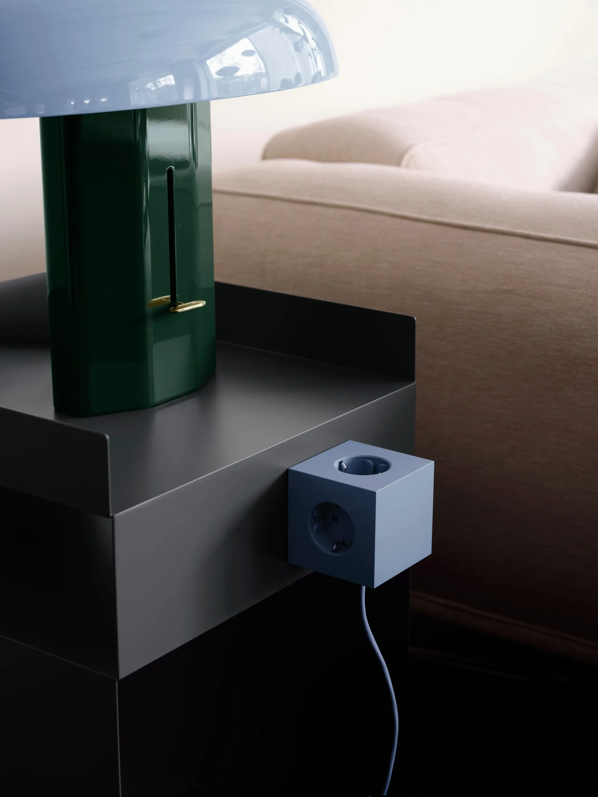 Square 1 grenuttak USB-C 30W 3 m, Shark Blue Avolt