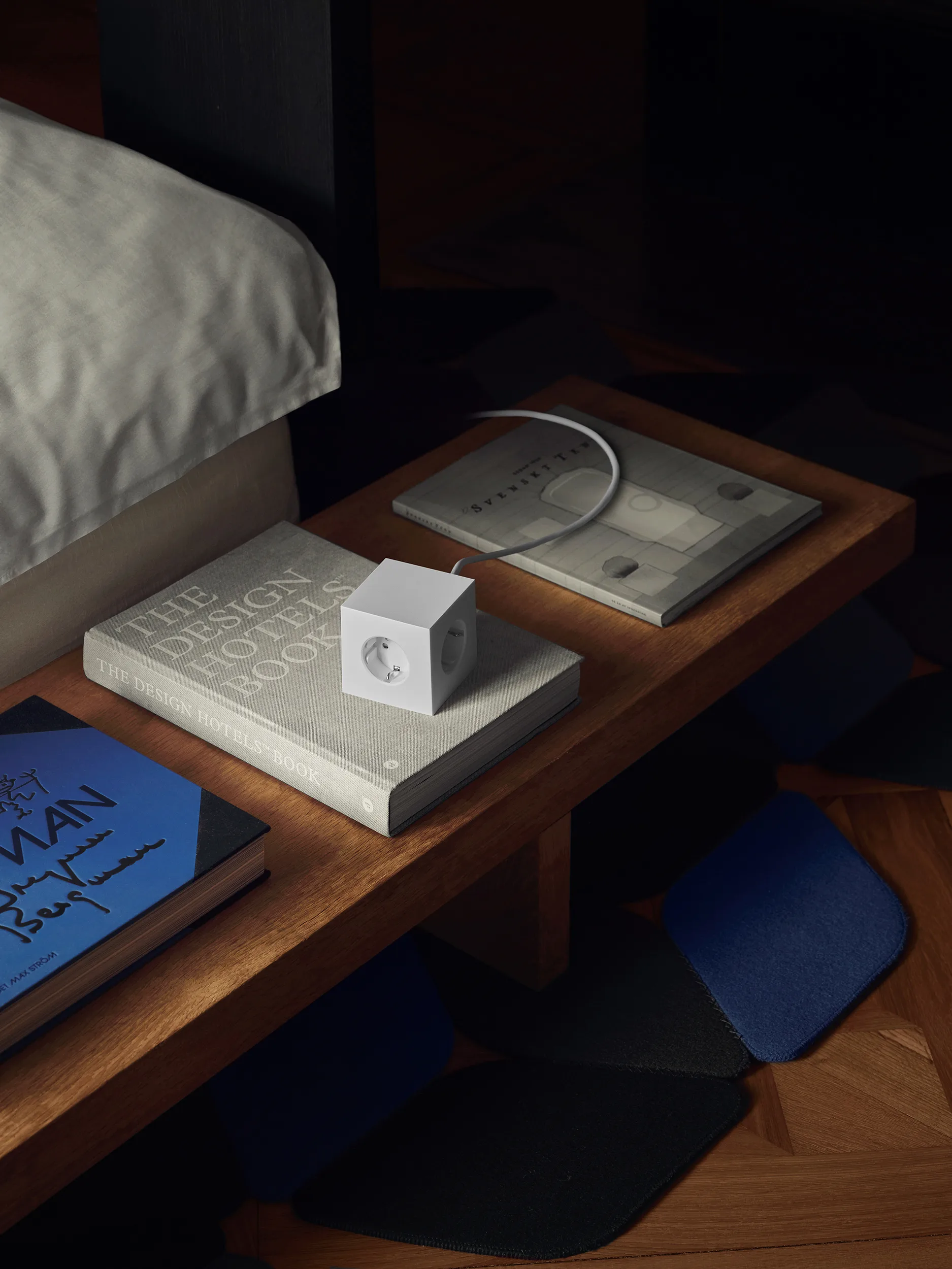 Square 1 grenuttak USB-C 30W 3 m, White Martinelli Luce edition Avolt