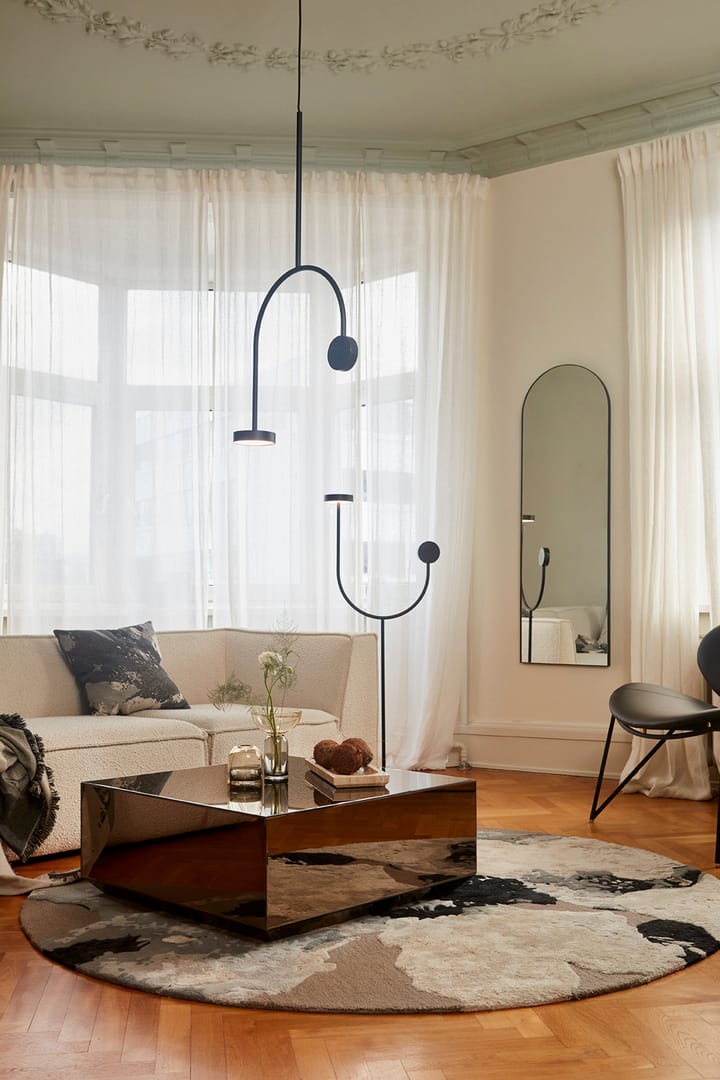 Arcus speil 140 cm, Sort AYTM