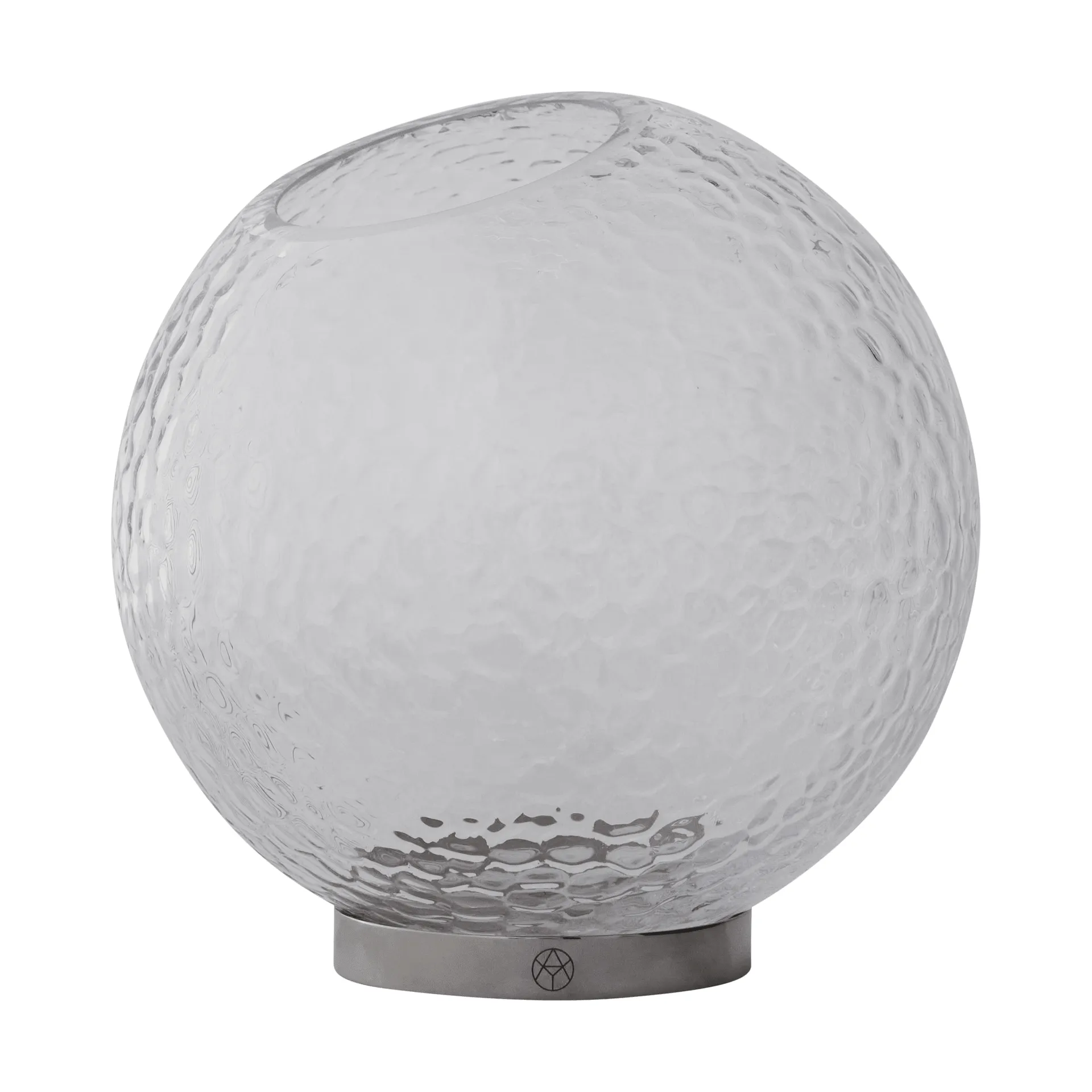 Globe bubbles vase Ø21 cm, Clear AYTM