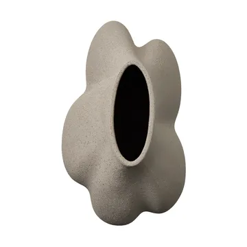 Saltare vase - Taupe, Ø17x35 cm - AYTM
