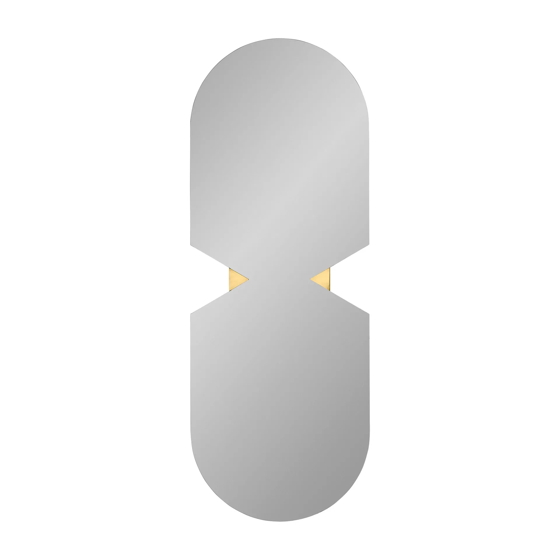 Verto speil 44 x 120 cm, Svart AYTM