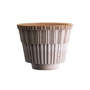 Atlas raw krukke med fat - Rosa, Ø18 cm - Bergs Potter