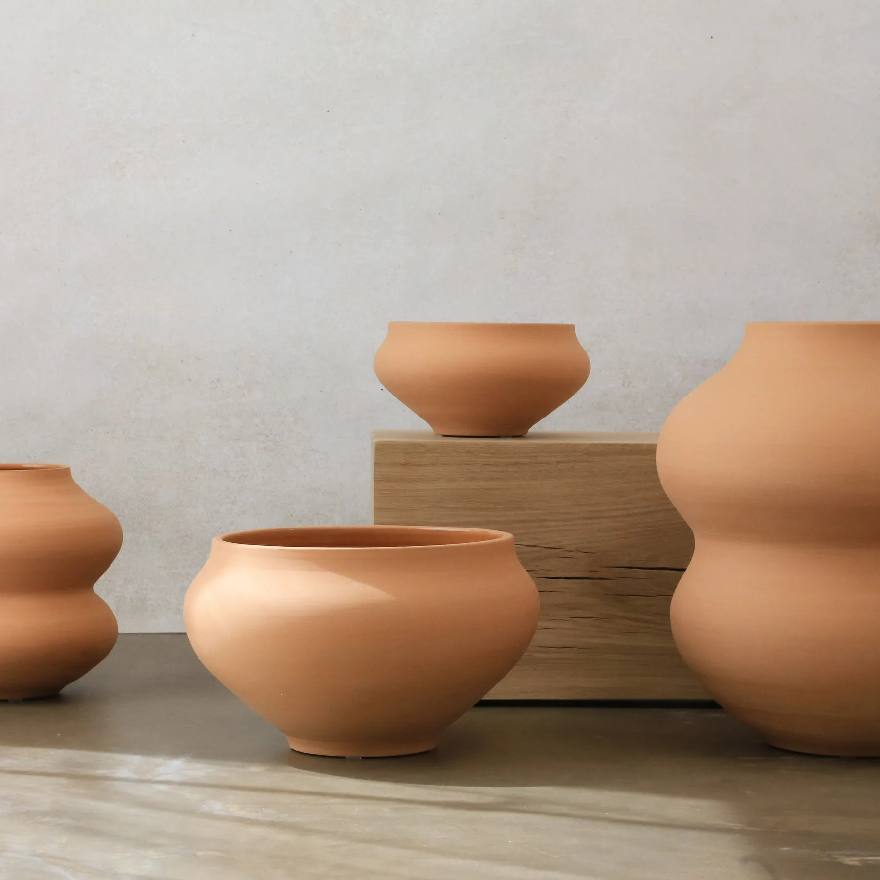 Belle raw bolle Ø25 cm, Rosa Bergs Potter