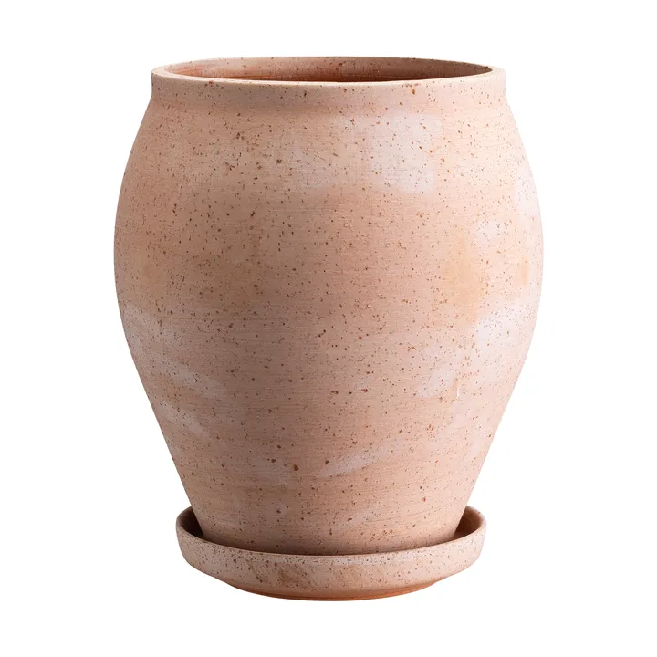 Delphi potte med fat 2 deler - Rosa, Ø22 cm, tall - Bergs Potter