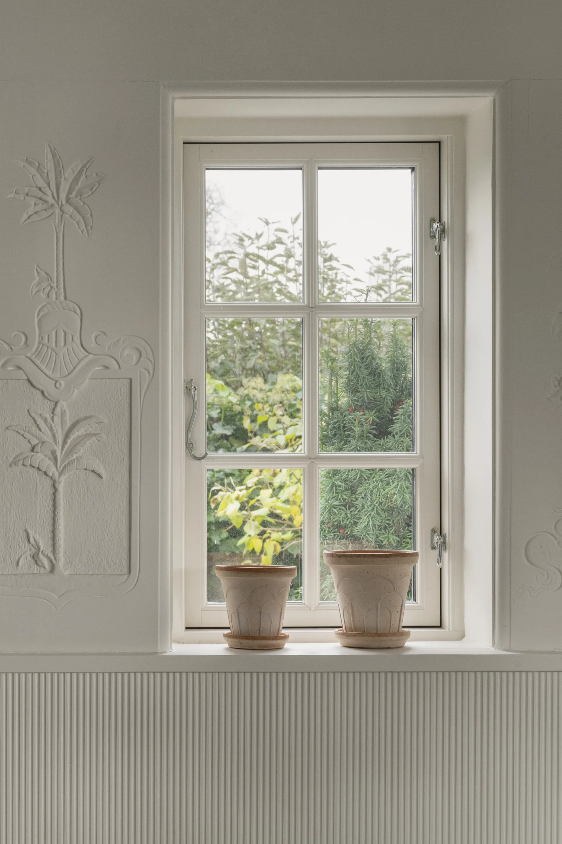 Fleur potte med fat 2 deler, Rosa, Ø12 cm Bergs Potter