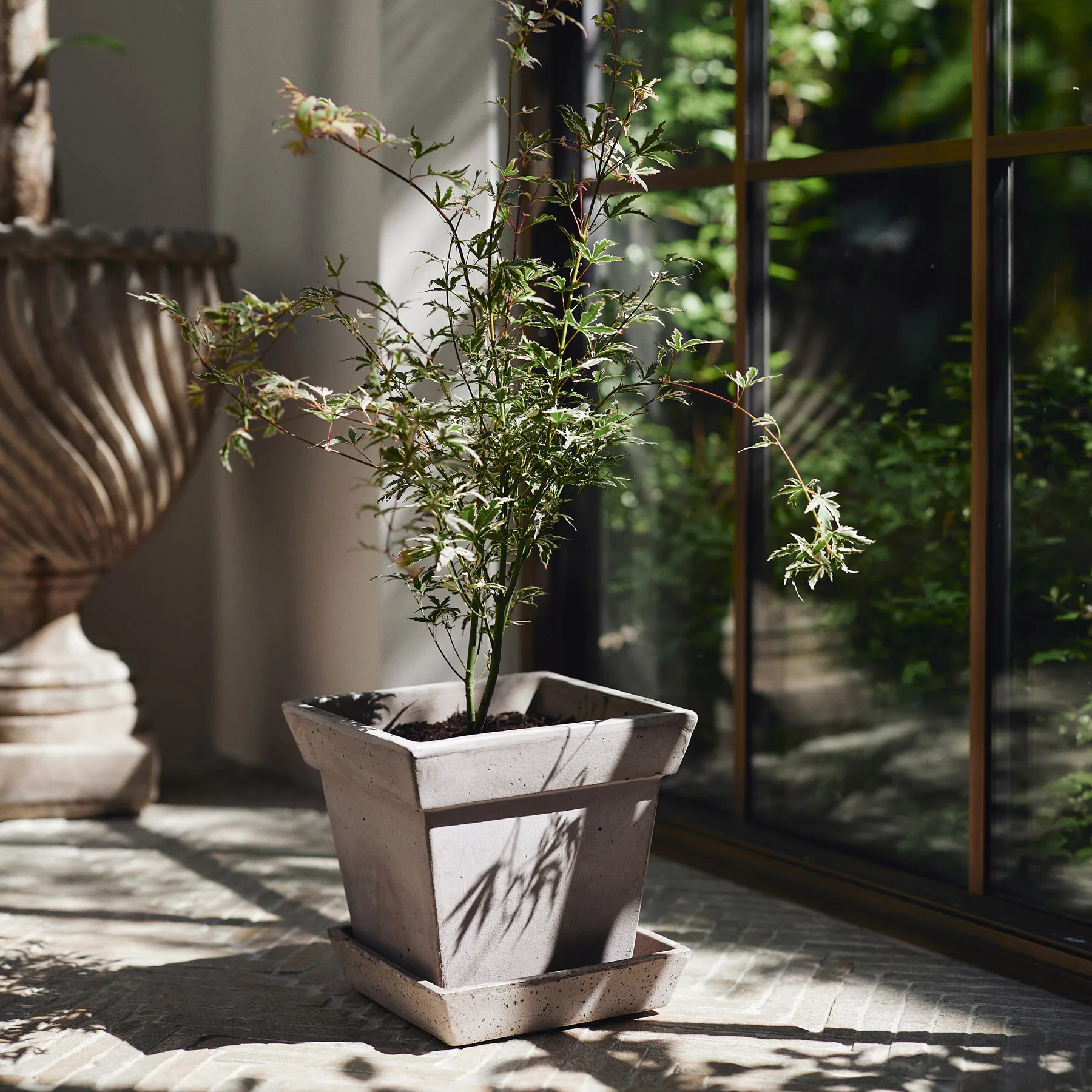 Gaia raw krukke, Grey, Ø21 cm Bergs Potter