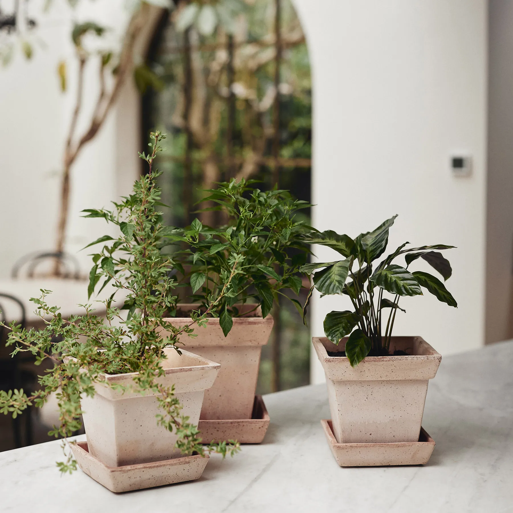 Gaia raw krukke, Rosa, Ø21 cm Bergs Potter