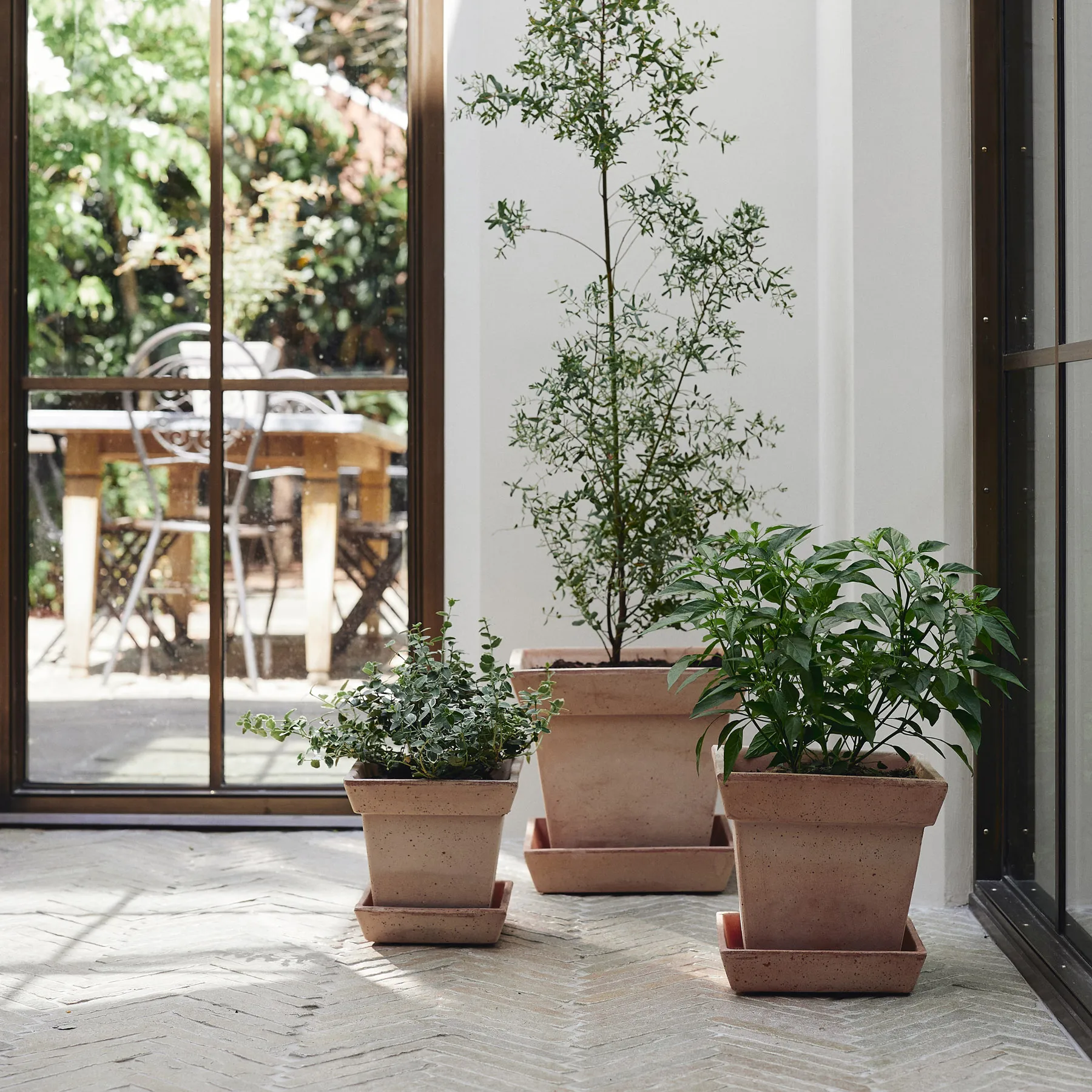 Gaia raw krukke, Rosa, Ø25 cm Bergs Potter