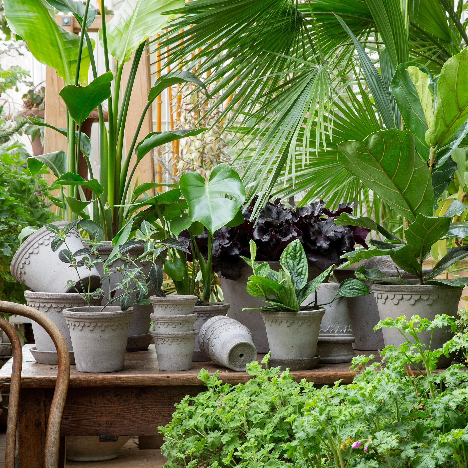 København krukke Ø25 cm, Grå Bergs Potter