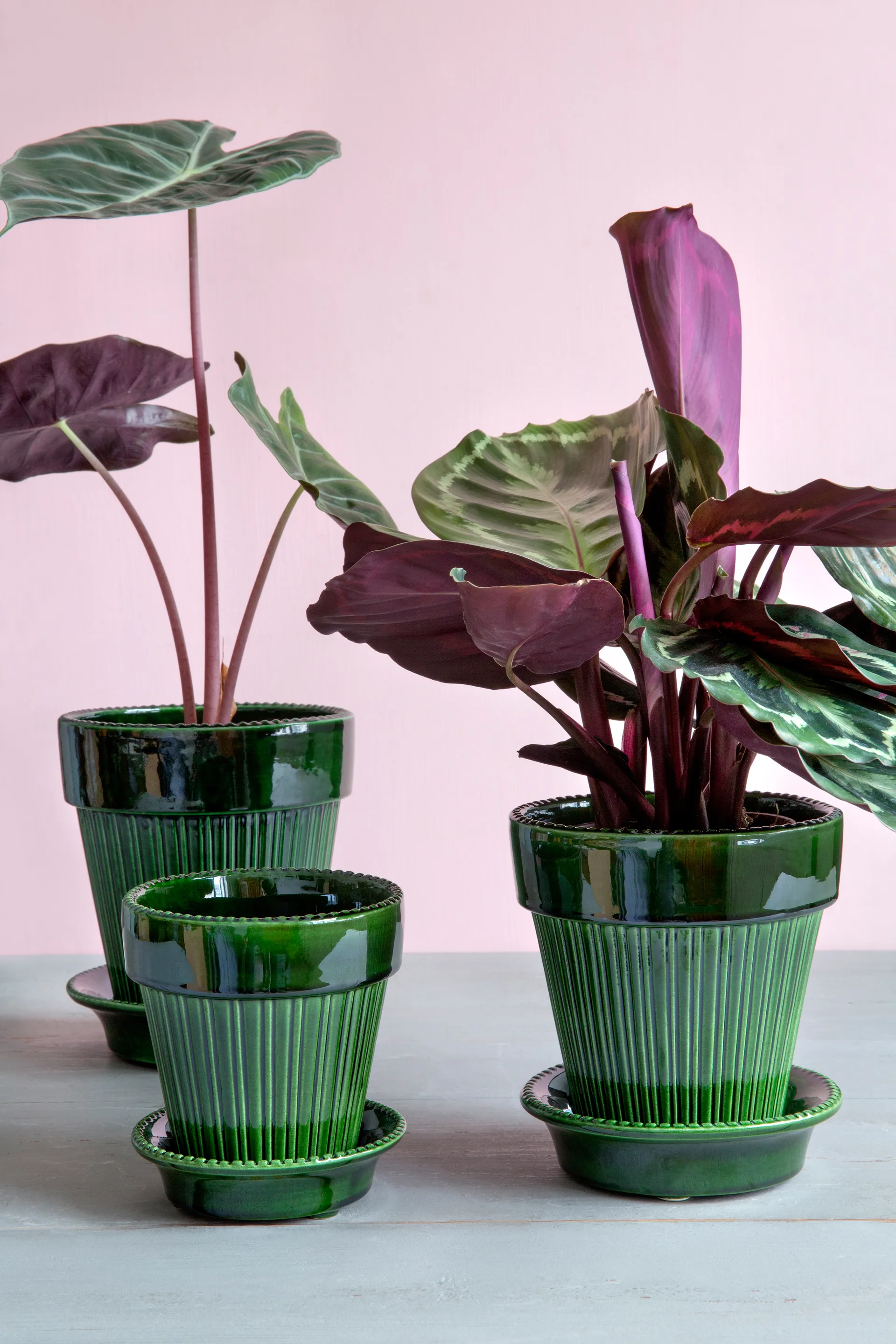 Simona krukke glasert Ø18 cm, Green Bergs Potter