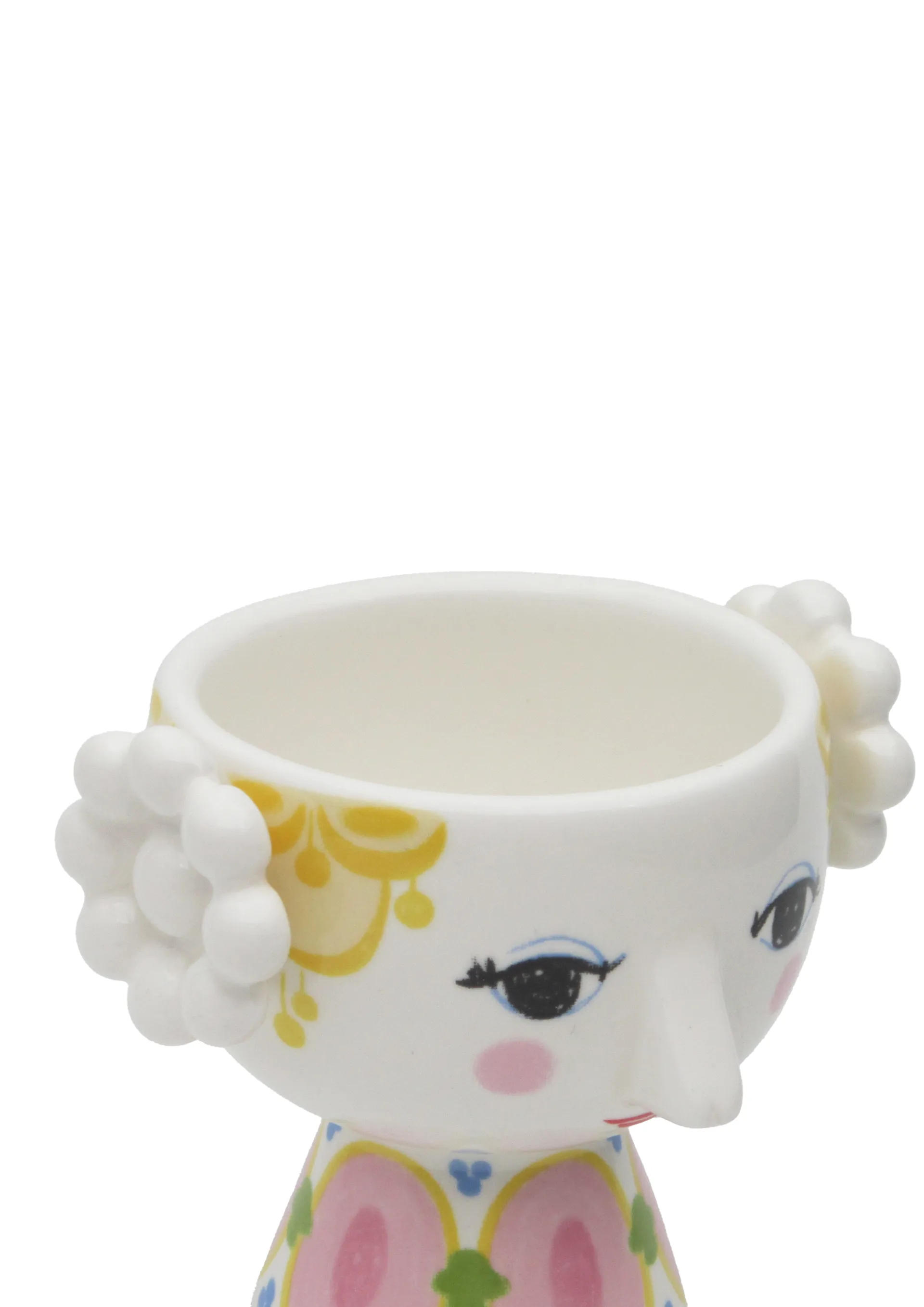 Eva telysholder Ø6,5 cm 2-pk, Gul-lavendel Bjørn Wiinblad