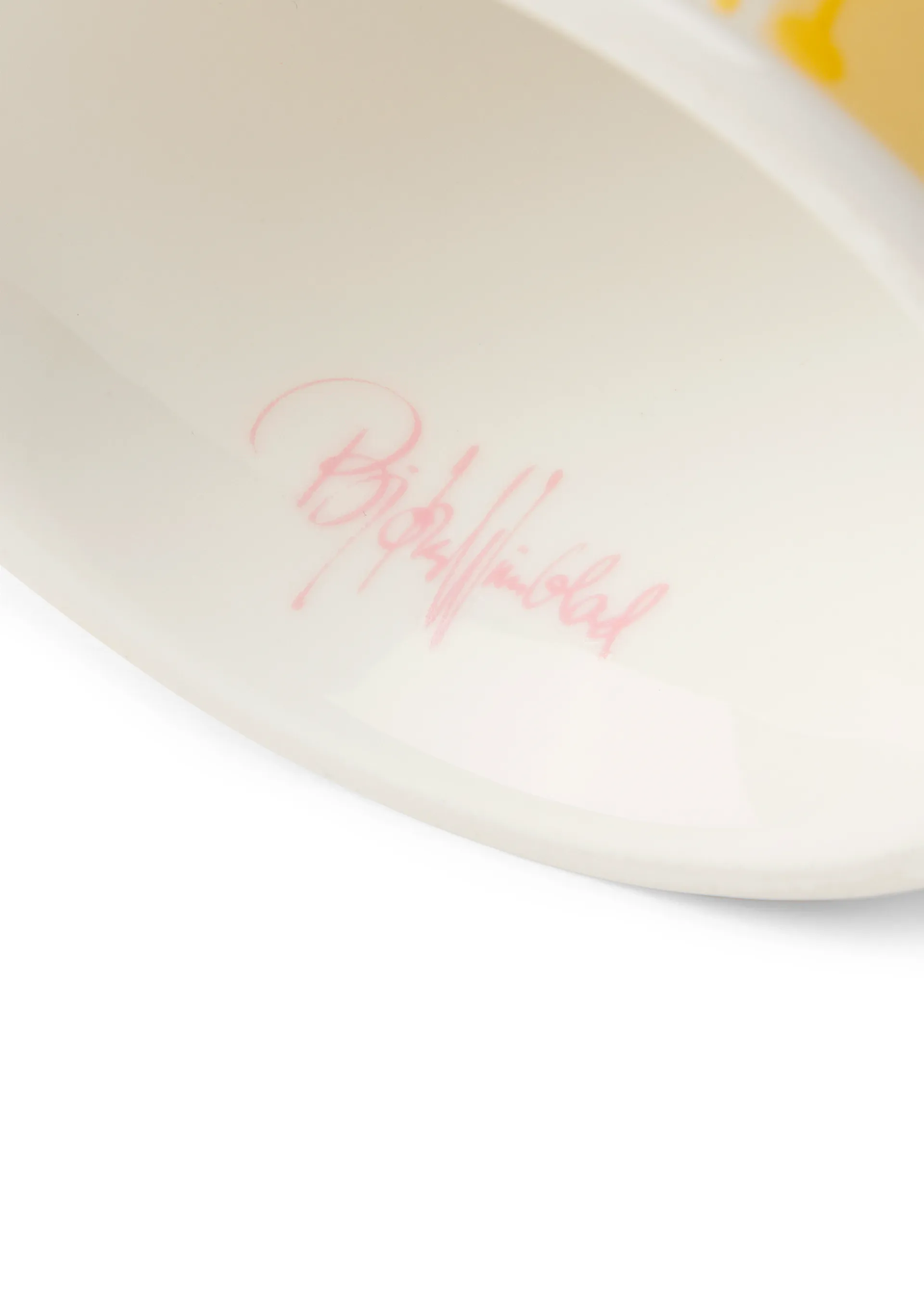 Eva telysholder Ø6,5 cm 2-pk, Gul-lavendel Bjørn Wiinblad