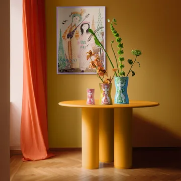 Nina vase - Lyseblå-grønn, 28,5 cm - Bjørn Wiinblad