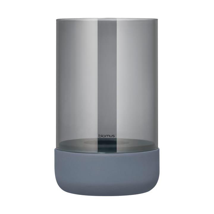 Calma stormlykt Ø12 cm, Gray-smoke blomus