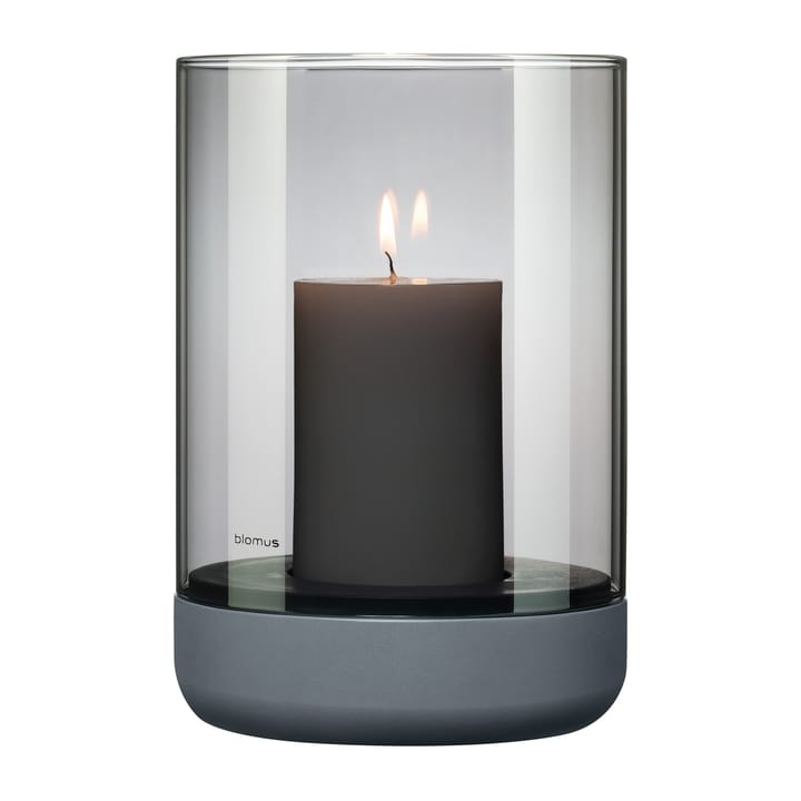 Calma stormlykt Ø15 cm, Gray-smoke blomus