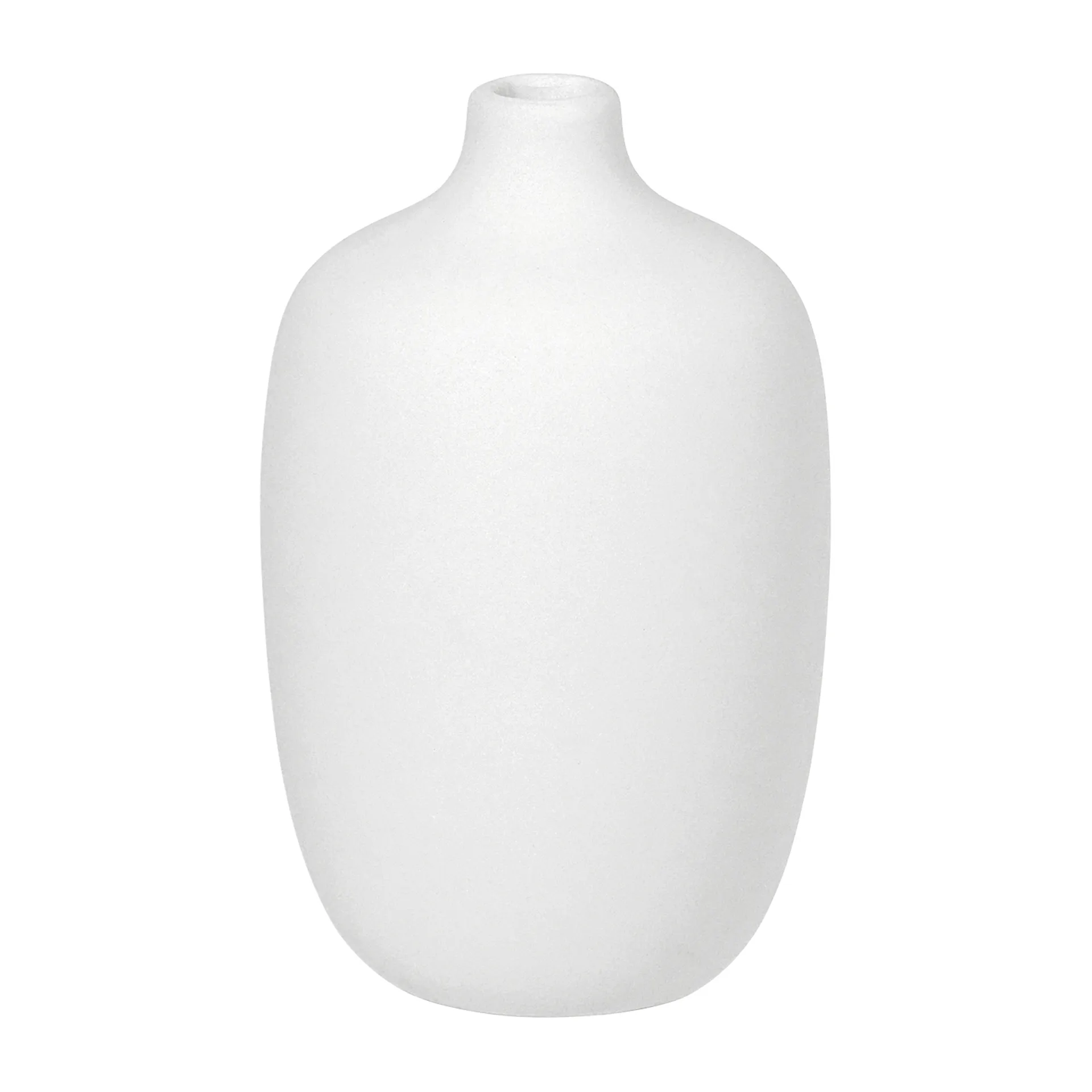 Ceola vase 13 cm, Hvit blomus