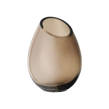 Drop vase liten - Coffee - blomus