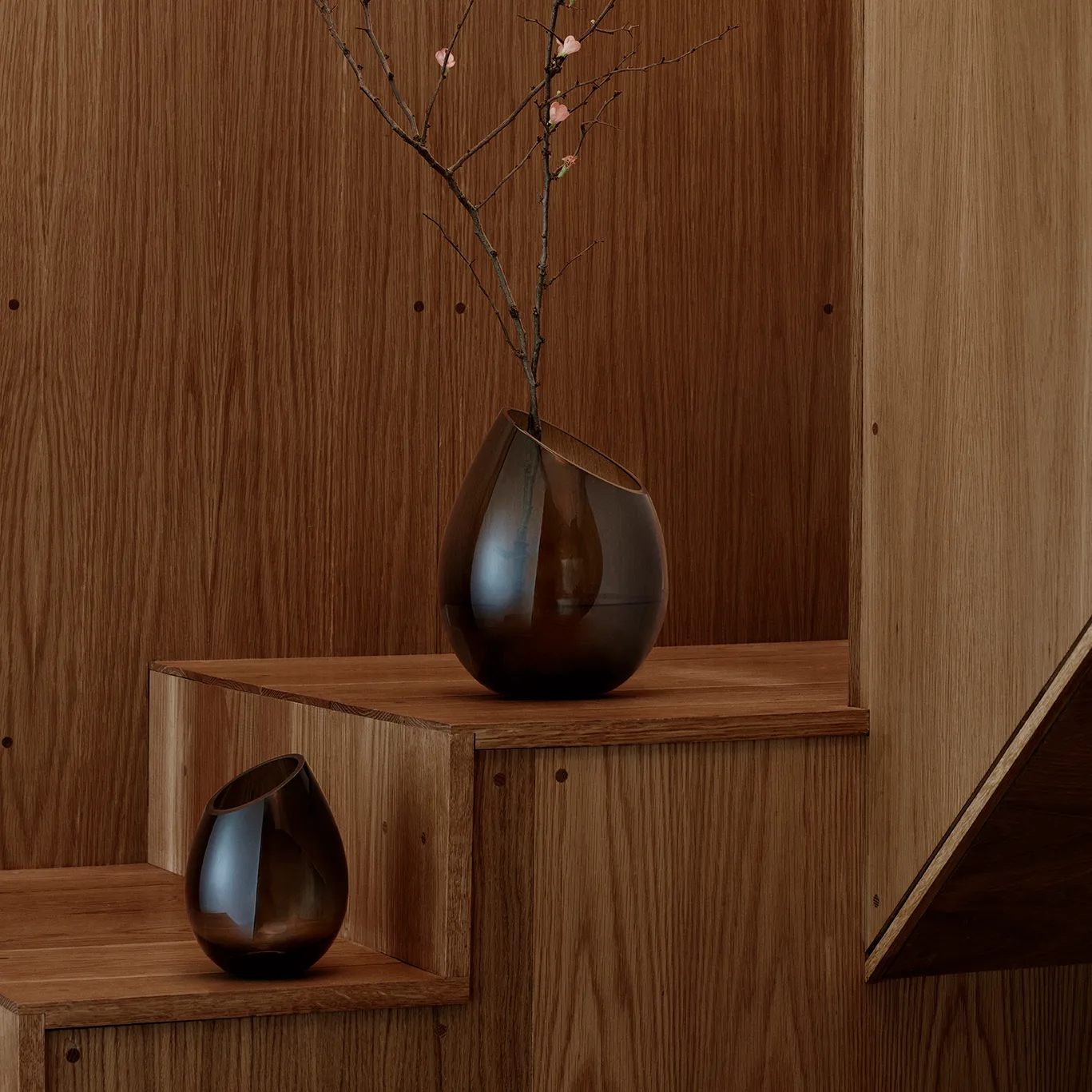 Drop vase liten, Coffee blomus