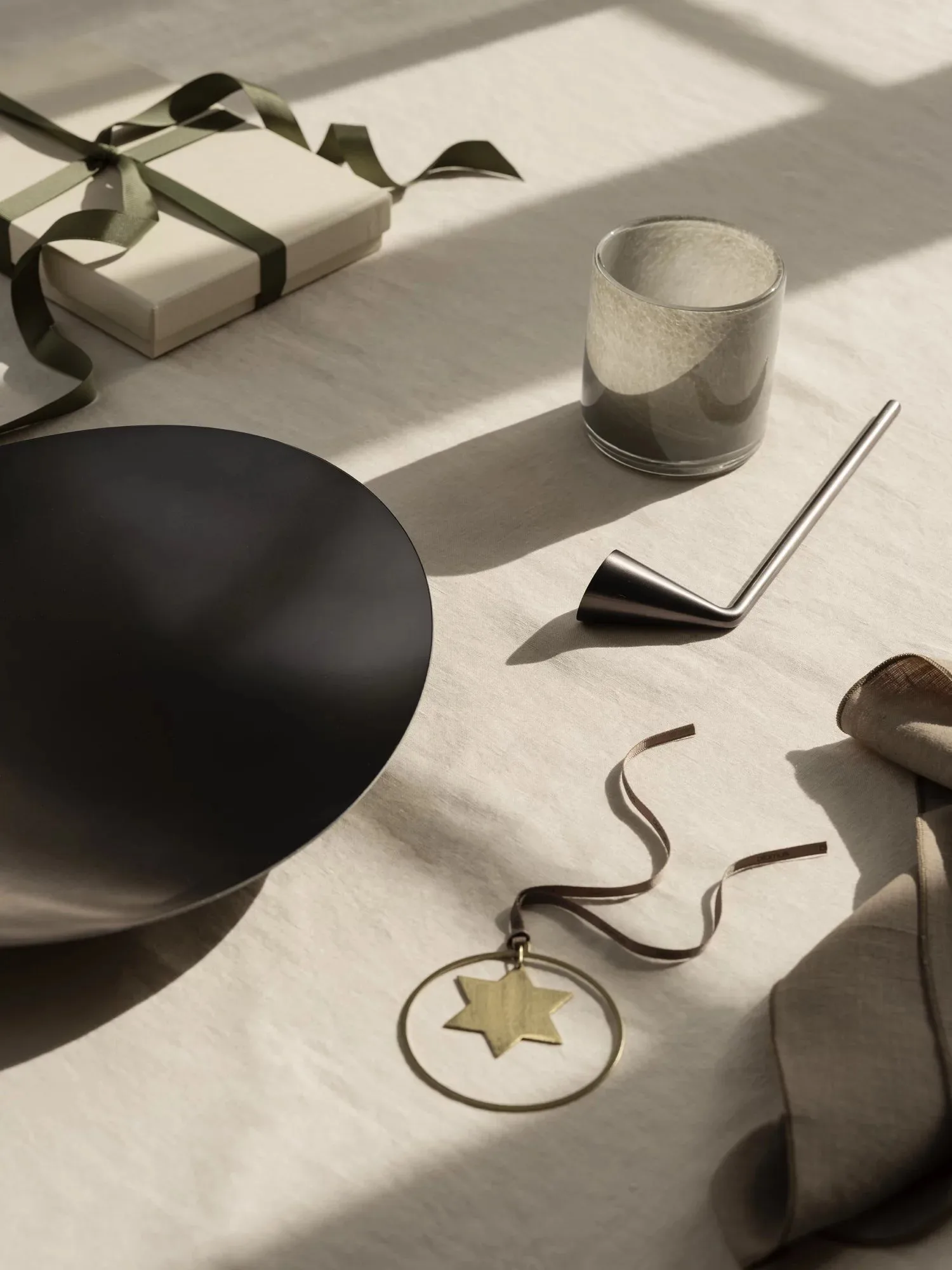 KITAI julhänge 8,5 cm 4-pakning, Stars blomus