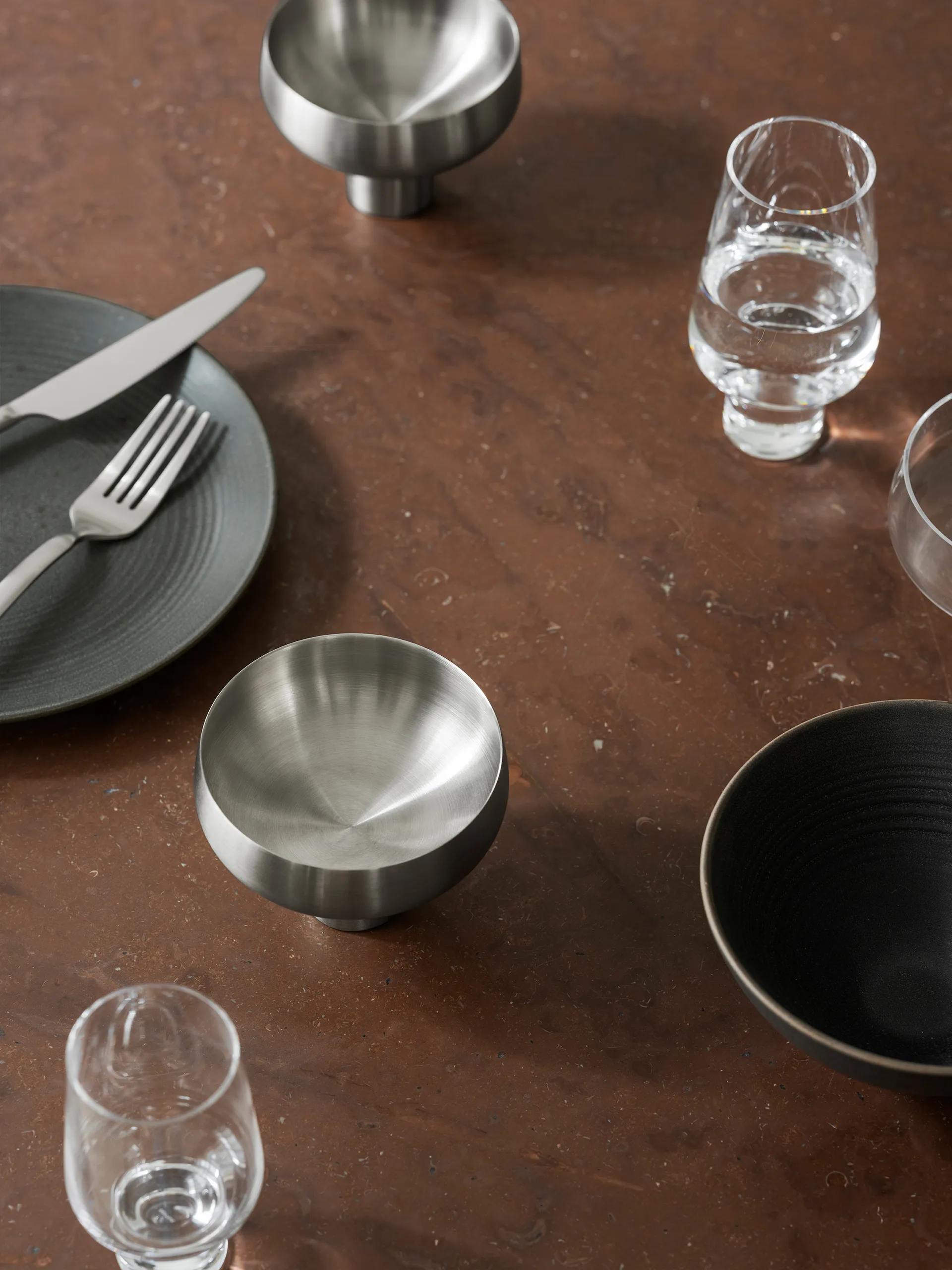 Koyoi champagneglass Coupe 9 cl, Rustfritt stål blomus