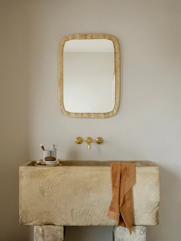 Kua tannbørstekrus - Moonbeam, Ø7x11 cm - blomus